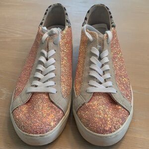 ONE Footwear sneaker with sparkles, women size 9.5, men size 8, good condition